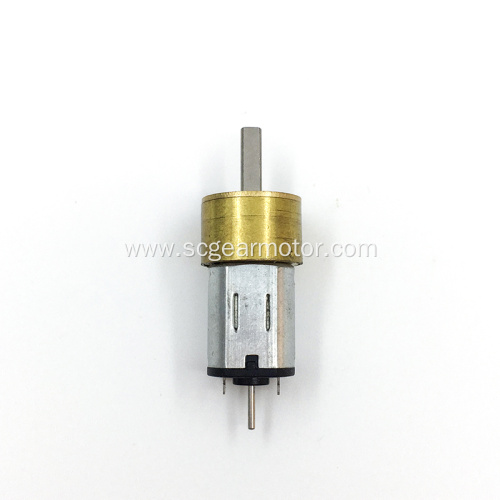 N20 14mm double shaft DC gear reducer motor